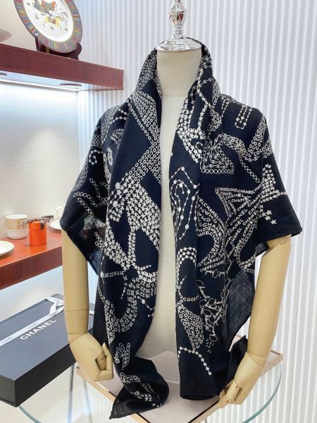 Streetwear Scarf CHANEL 325716size：140*140cm
