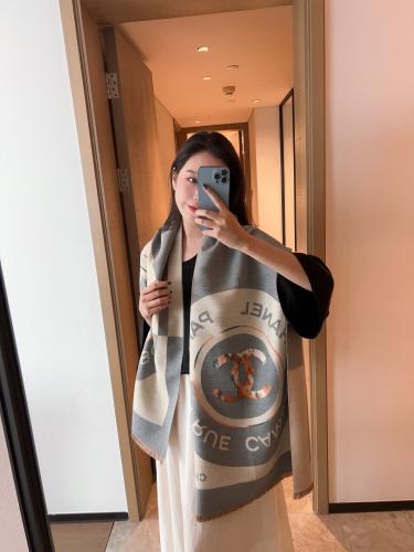 Streetwear Scarf CHANEL 325864 size：70cm*180cm