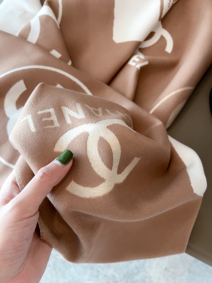 Streetwear Scarf CHANEL 325837 size：180*70cm