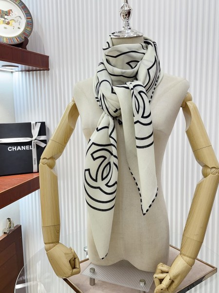Streetwear Scarf CHANEL 325712 size：30*175cm