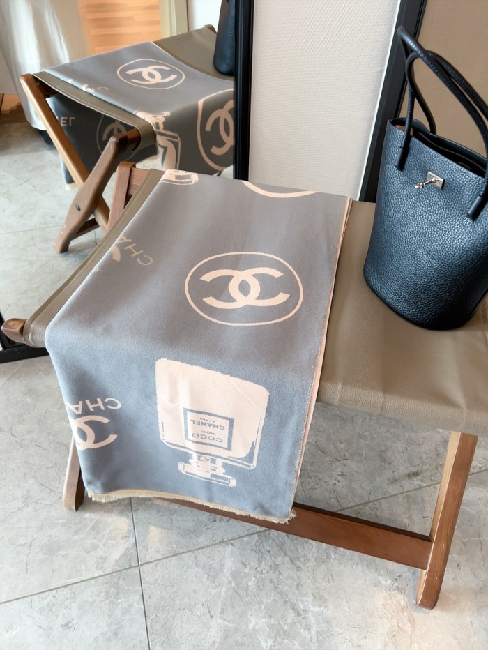Streetwear Scarf CHANEL 325837 size：180*70cm