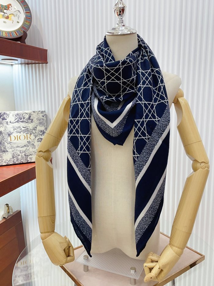 Streetwear Scarf Dior 325700 SIZE140*140cm