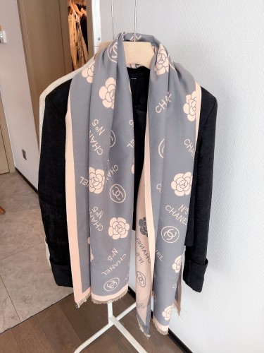 Streetwear Scarf CHANEL 325857 size：180*65cm