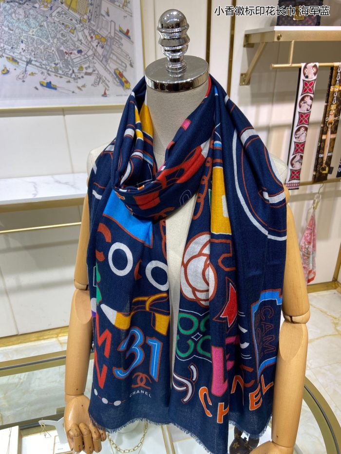 Streetwear Scarf CHANEL 325675 size：200*110cm