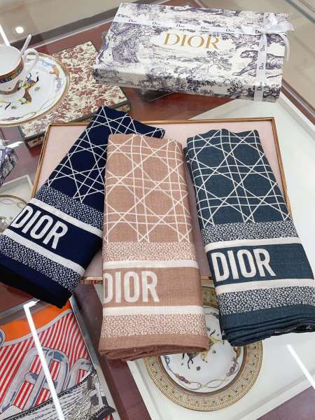 Streetwear Scarf Dior 325699 SIZE:140*140cm