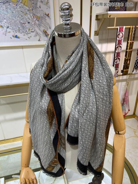 Streetwear Scarf FENDI 325666 SIZE：65*185cm