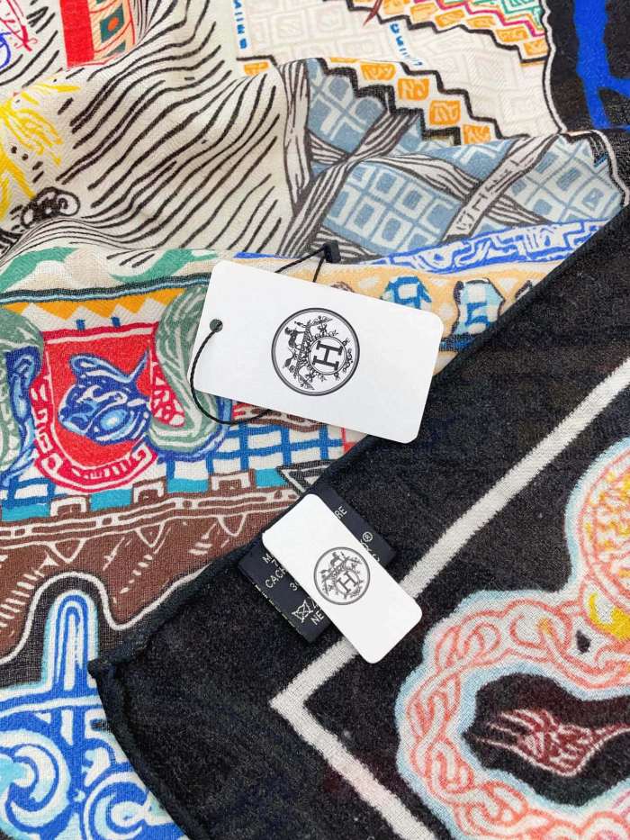 Streetwear Scarf Hermes   325720 size140cm*140cm