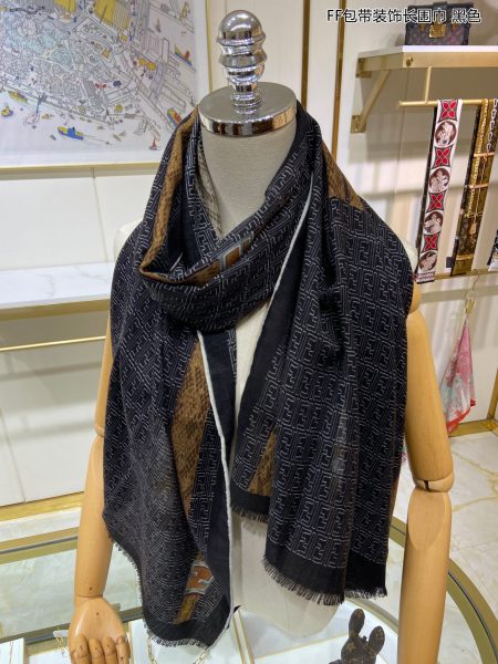 Streetwear Scarf FENDI 325667 SIZE:65*185cm