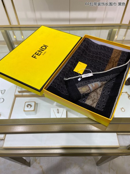 Streetwear Scarf FENDI 325667 SIZE:65*185cm