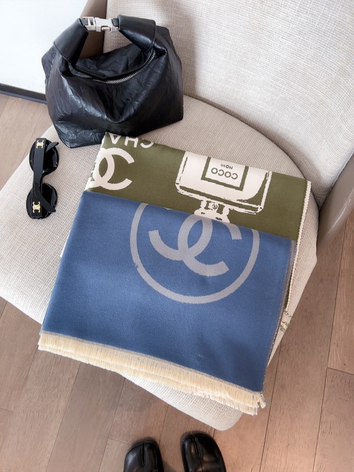 Streetwear Scarf CHANEL 325836 size：180*70cm