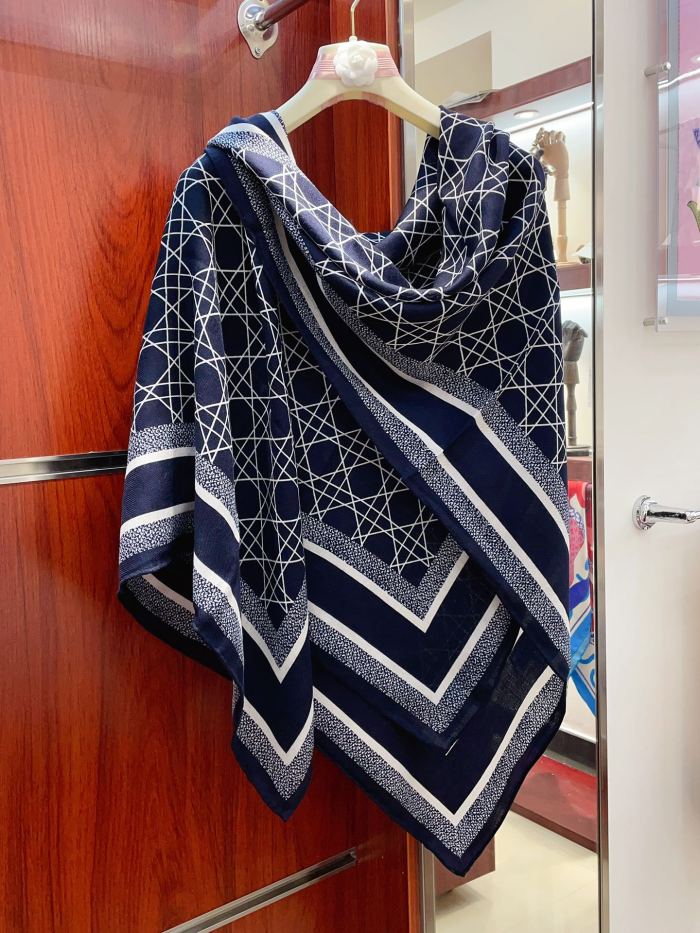 Streetwear Scarf Dior 325700 SIZE140*140cm