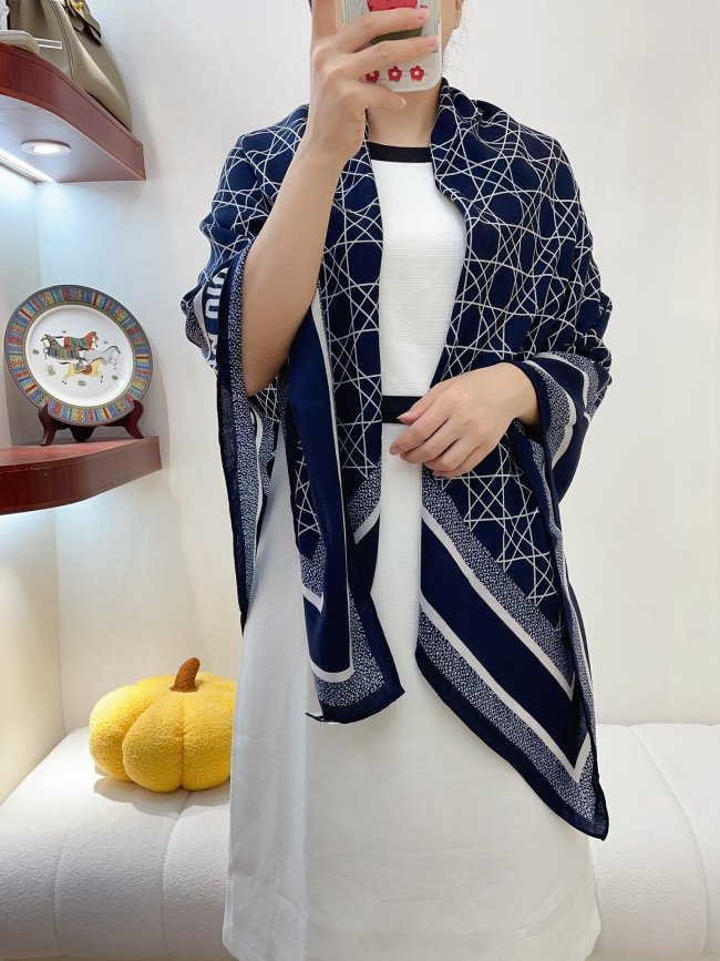 Streetwear Scarf Dior 325700 SIZE140*140cm