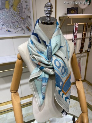 Streetwear Scarf Hermes   325677 size140cm*140cm