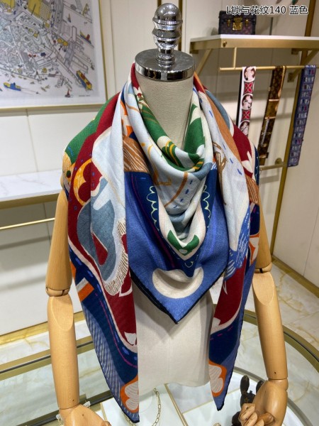 Streetwear Scarf LV 325682 SIZE:140*140cm