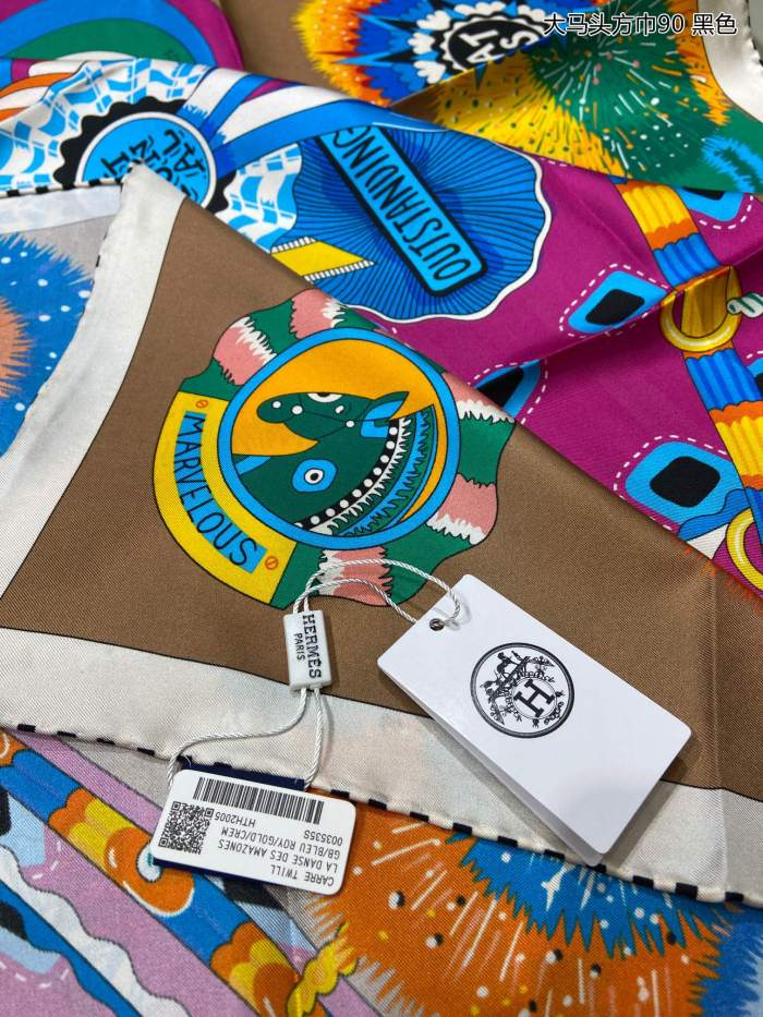 Streetwear Scarf Hermes   325689 size140cm*140cm