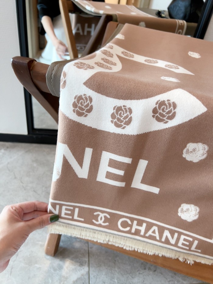 Streetwear Scarf CHANEL 325861 size：70*180cm