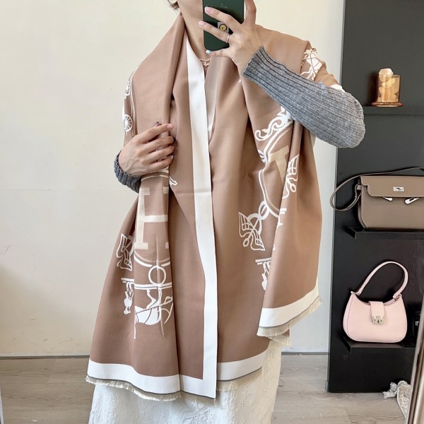 Streetwear Scarf Hermes  325851 size:180*65cm