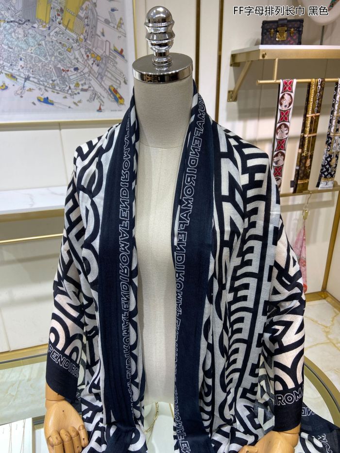 Streetwear Scarf FENDI 325671 SIZE:200*110cm