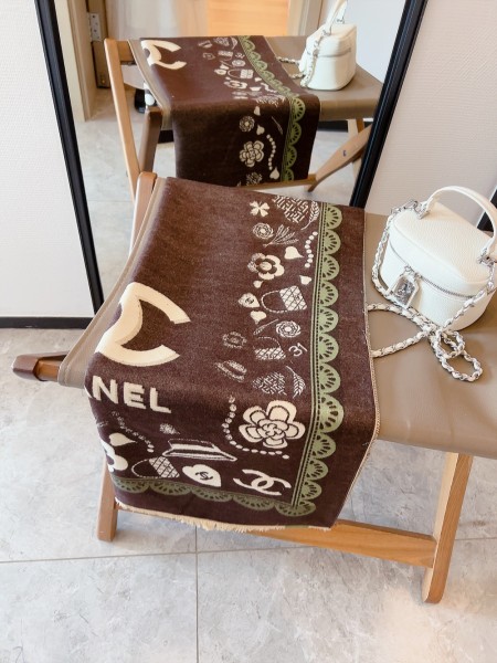 Streetwear Scarf CHANEL 325869 size：70*180cm