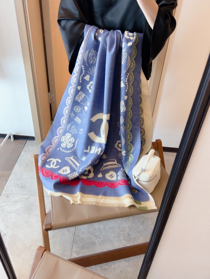Streetwear Scarf CHANEL 325868 size：70*180cm