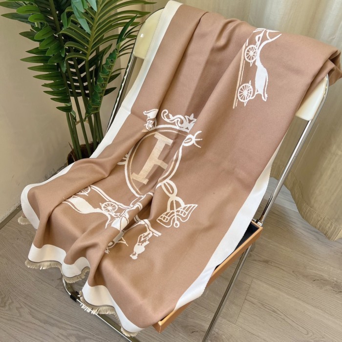 Streetwear Scarf Hermes  325851 size:180*65cm