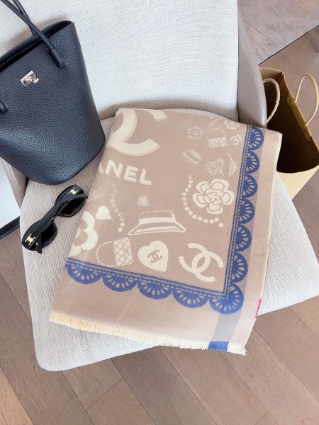 Streetwear Scarf CHANEL 325868 size：70*180cm