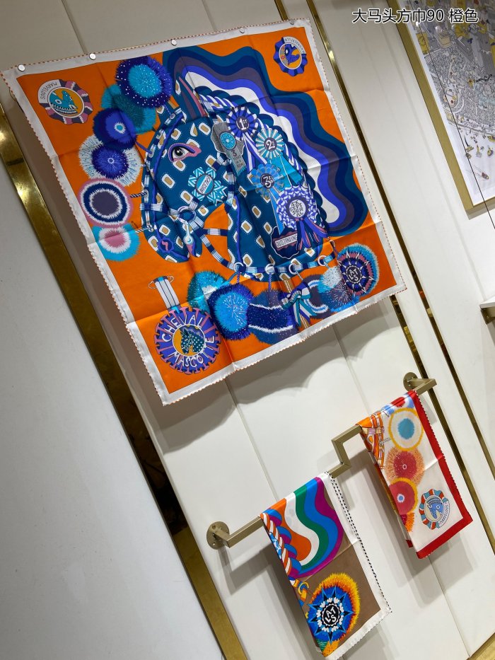 Streetwear Scarf Hermes   325690 size140cm*140cm