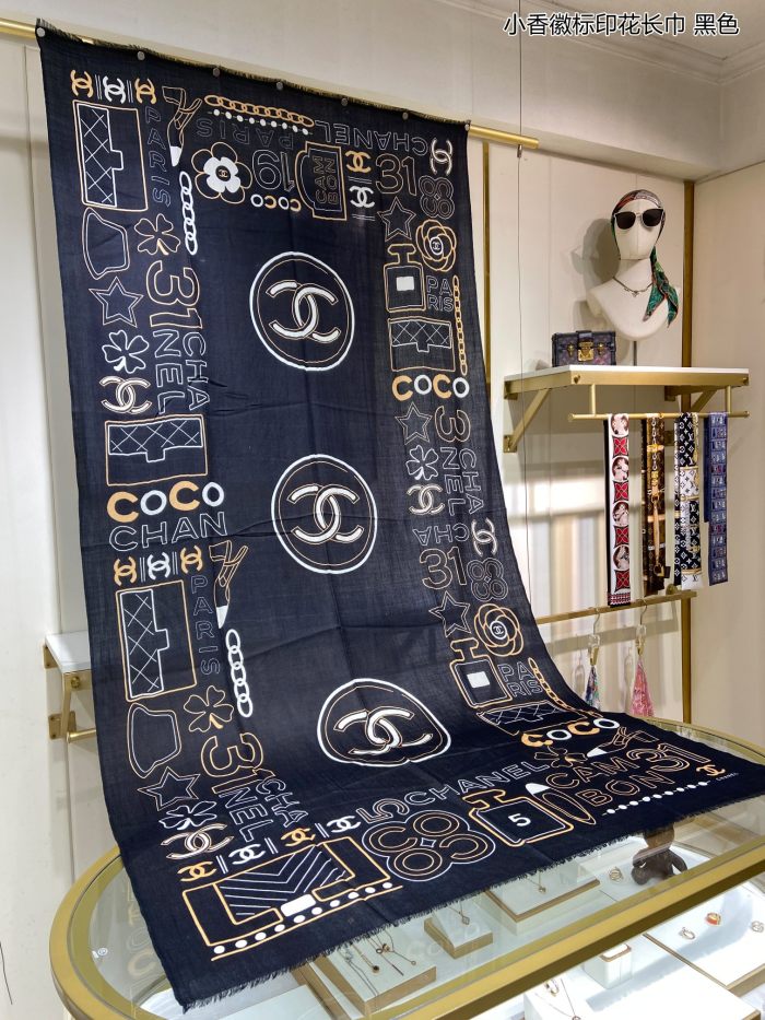 Streetwear Scarf CHANEL 325673 size：200*110cm