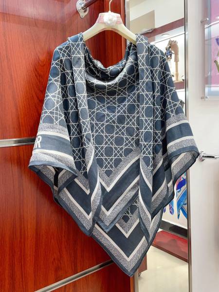 Streetwear Scarf Dior 325698 SIZE:140*140cm