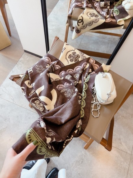 Streetwear Scarf CHANEL 325869 size：70*180cm