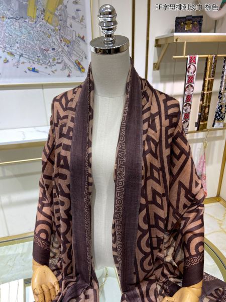 Streetwear Scarf FENDI 325670 SIZE:200*110 cm