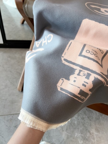 Streetwear Scarf CHANEL 325837 size：180*70cm