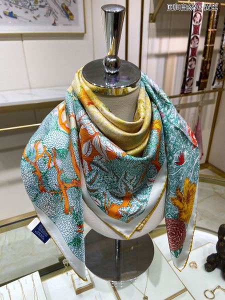 Streetwear Scarf Hermes   325664 size：90cm*90cm