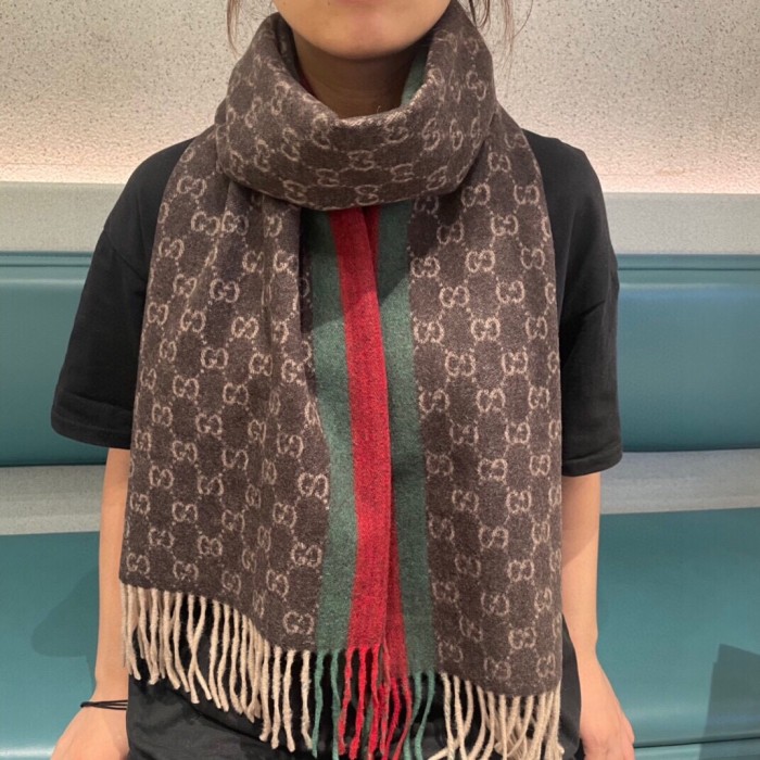 Streetwear Scarf GUCCI 325614 SIZE:32*180cm