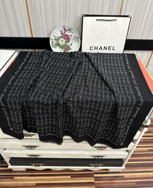 Streetwear Scarf CHANEL 325601 size：100x200cm