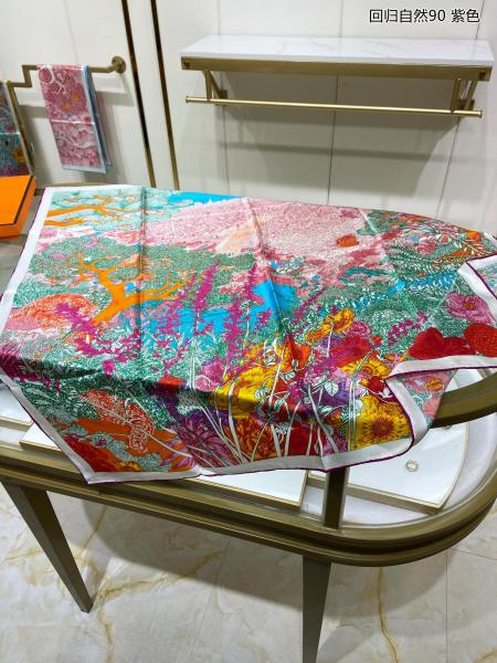 Streetwear Scarf Hermes   325662 size：90cm*90cm