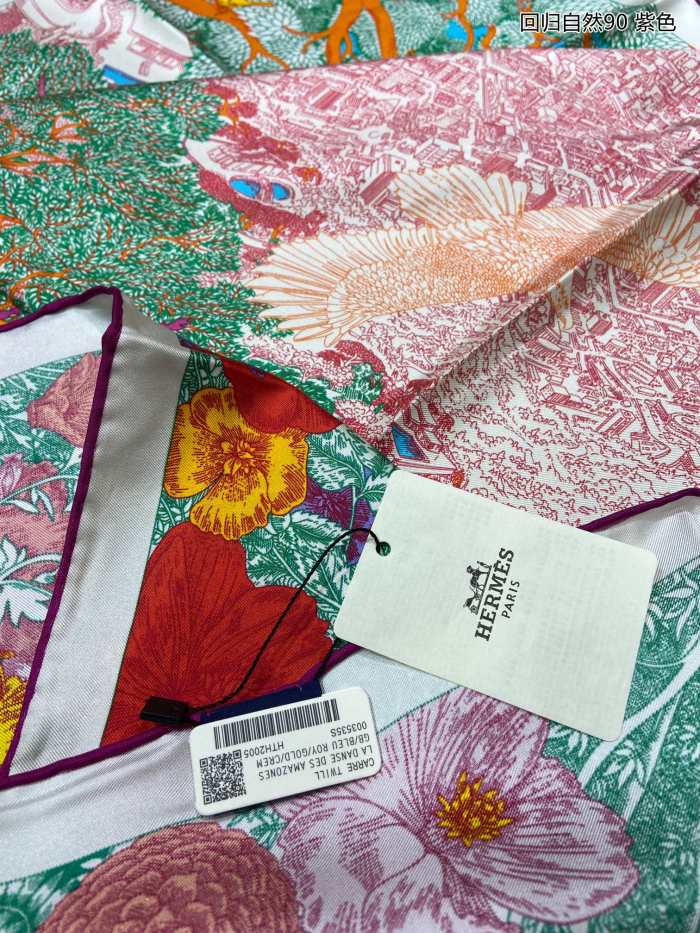 Streetwear Scarf Hermes   325662 size：90cm*90cm
