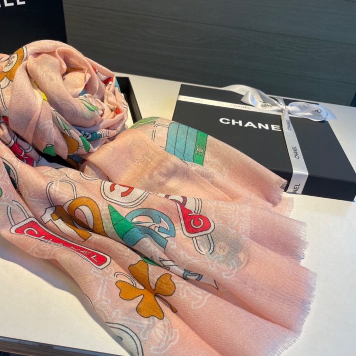 Streetwear Scarf CHANEL 325647 size：100*200cm