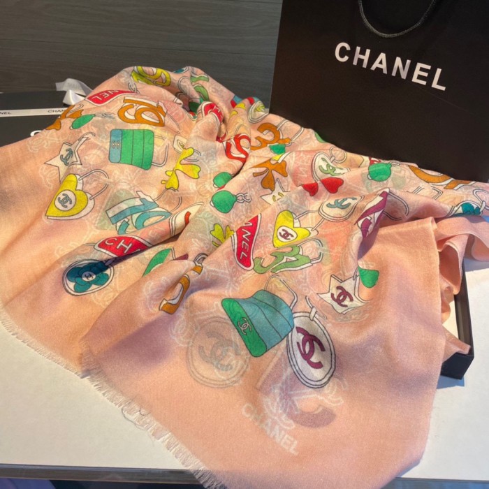 Streetwear Scarf CHANEL 325647 size：100*200cm