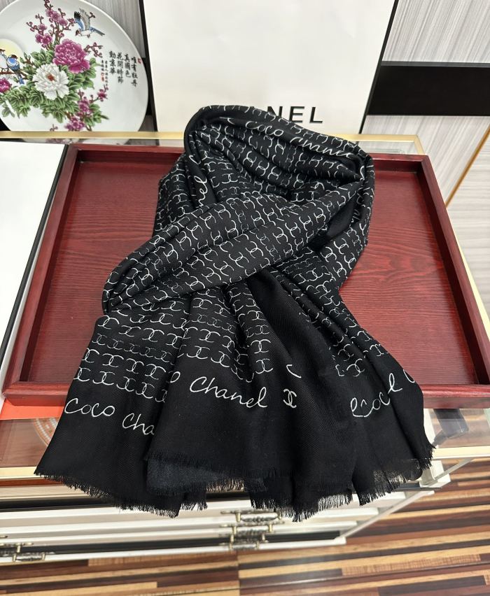 Streetwear Scarf CHANEL 325601 size：100x200cm