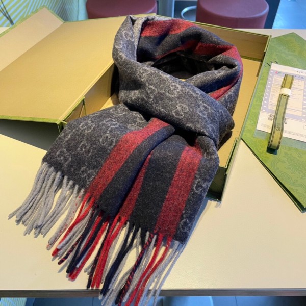 Streetwear Scarf GUCCI 325616 SIZE:32*180cmcm