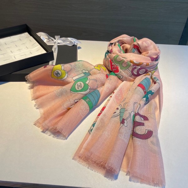 Streetwear Scarf CHANEL 325647 size：100*200cm