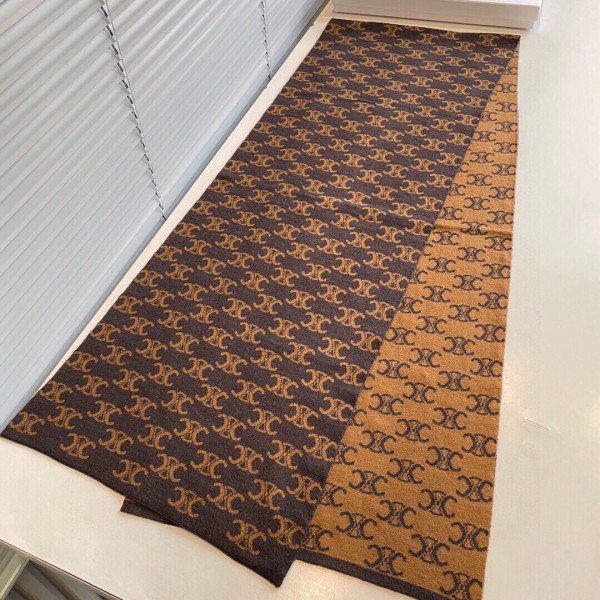 Streetwear Scarf CELINE 325612 size:30*180cm