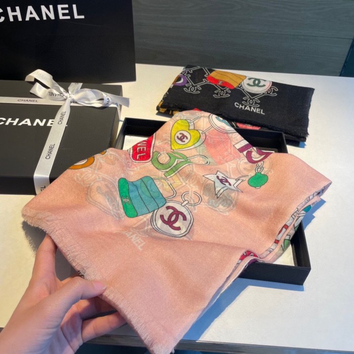 Streetwear Scarf CHANEL 325647 size：100*200cm