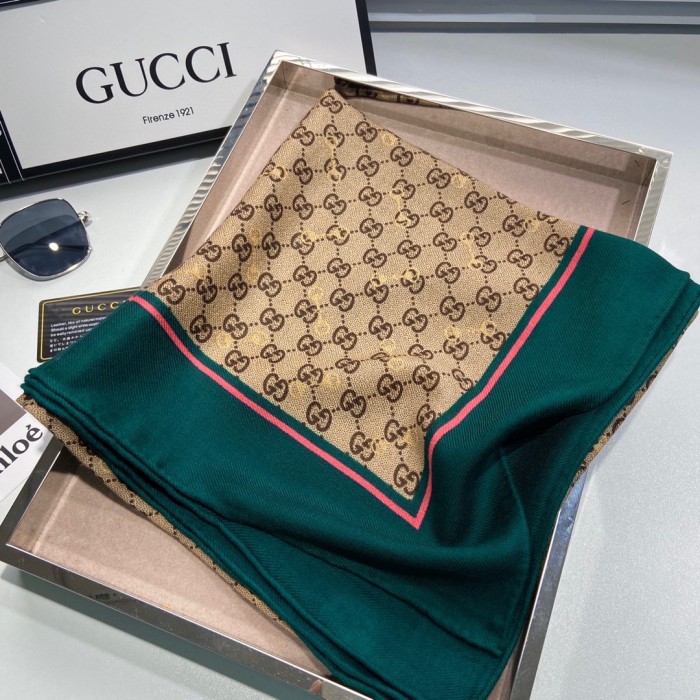 Streetwear Scarf GUCCI 325579 SIZE:140*140cm