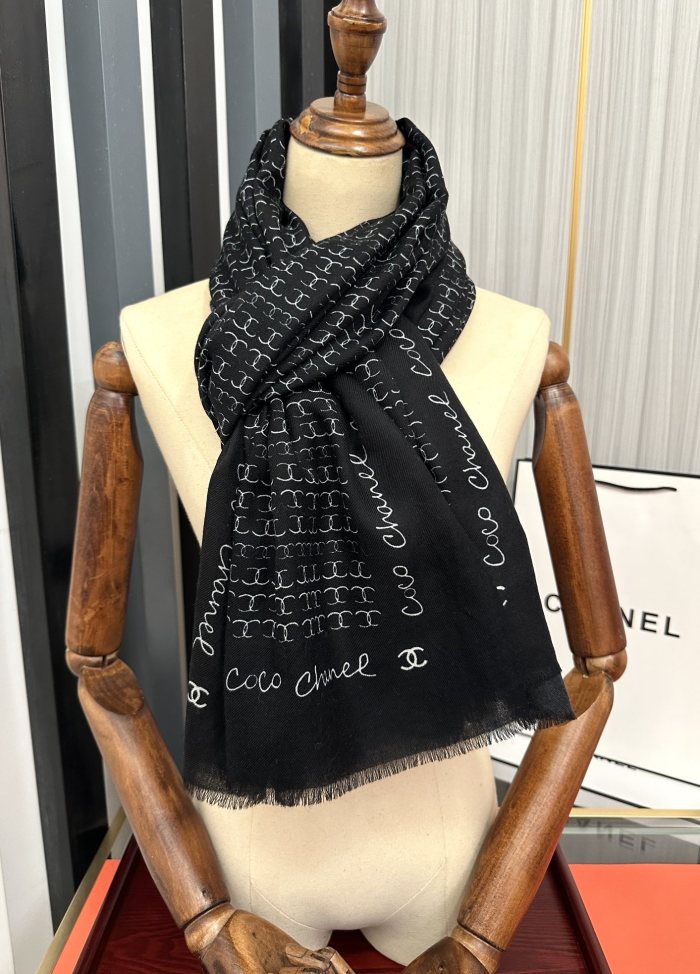 Streetwear Scarf CHANEL 325601 size：100x200cm