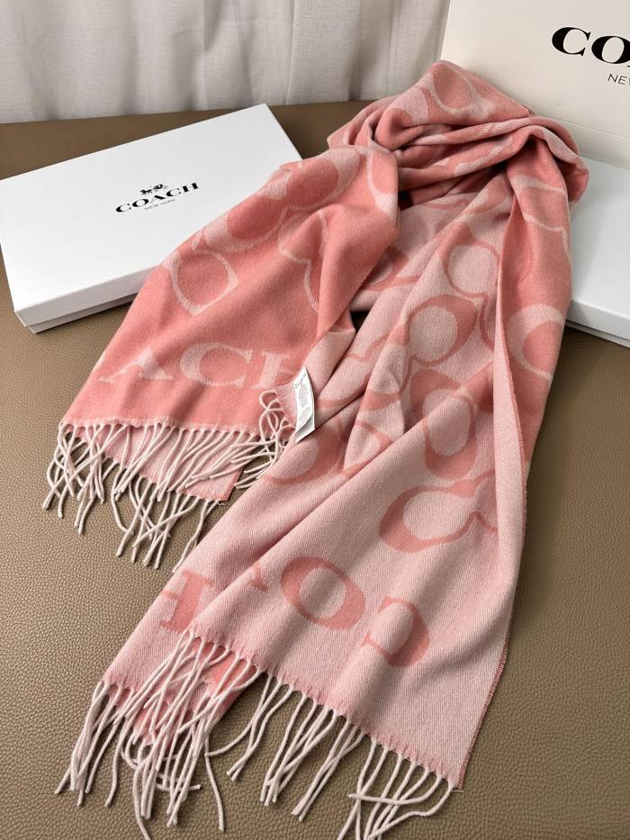 Streetwear Scarf COACH 325642 size:195×53cm