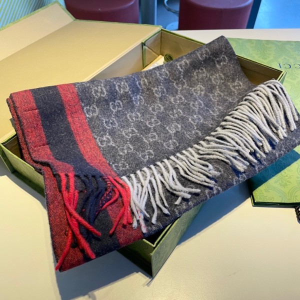 Streetwear Scarf GUCCI 325616 SIZE:32*180cmcm