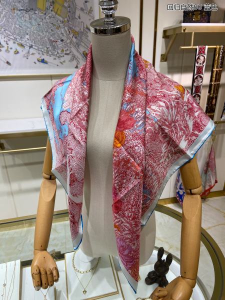 Streetwear Scarf Hermes   325661 size：90cm*90cm