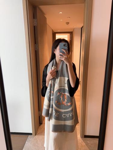 Streetwear Scarf CHANEL 325471 size:70cm*180cm